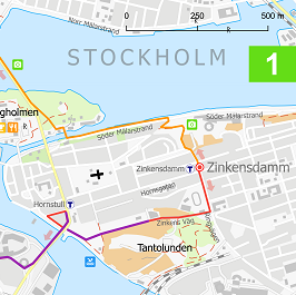 Self guided bike tour Stockholm Sverige